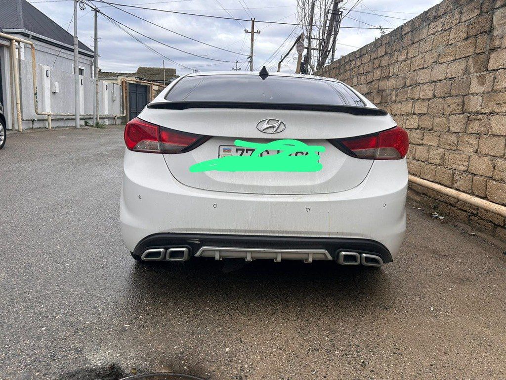 Hyundai Elantra, 1.8 L, 2012 il, 365 000 km — Avtomobillər, Bakı (5)