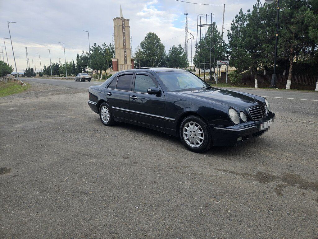 Mercedes E 220, 2.2 L, 1999 il, 362 976 km — Avtomobillər, Qazax (6)