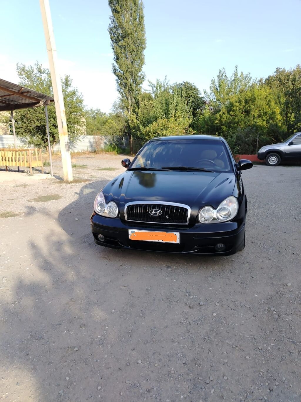 Hyundai Sonata sedan - Korpus: qara rəng, 4 qapı, xrom ön barmaqlıq — Avtomobillər, Bərdə