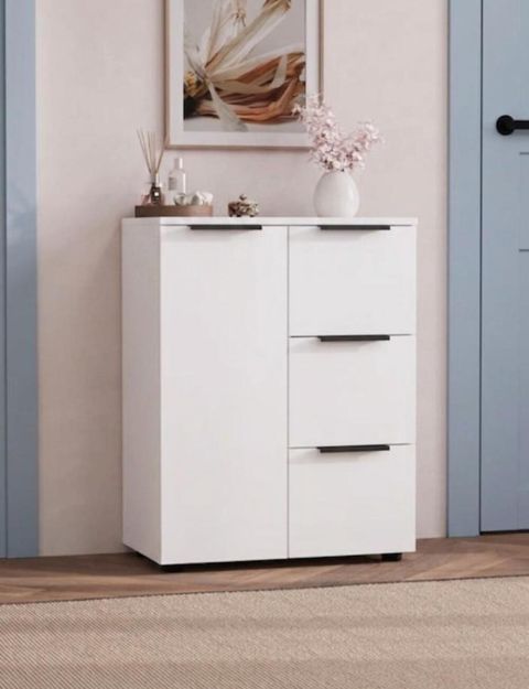 Komod MB 2, laminat, ağ, 90x70x35 sm — Bakı