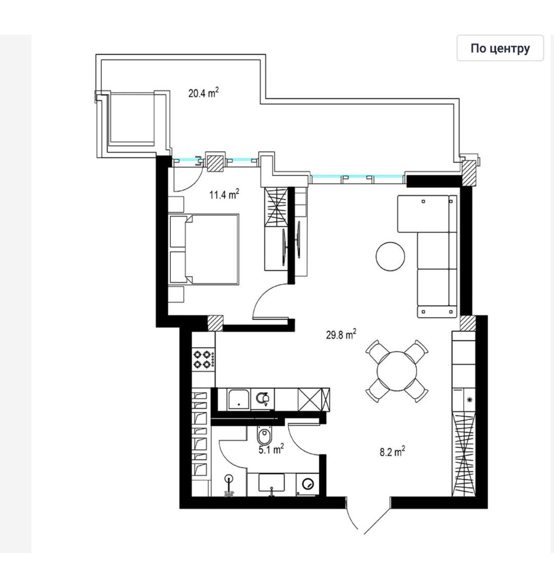 Satılır 2 otaqlı yeni tikili 86 m² — Mənzil, Bakı (2)