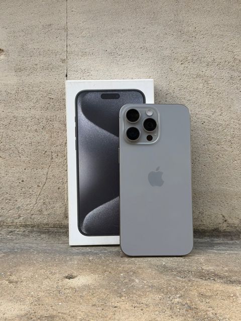Apple iPhone 15 Pro Max Natural Titanium 256GB/8GB — Bakı