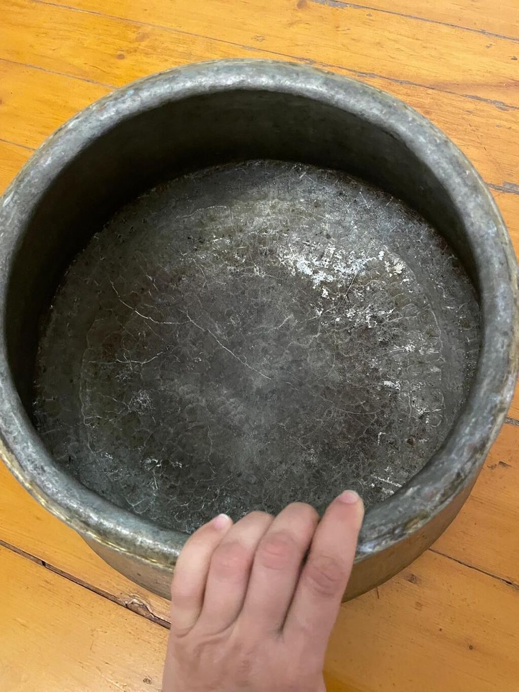 Mis qazanın Geniş həcmlidir təqribən 10l Ağız diametri ~24-28sm — Bişirmə qabları, Bakı (3)