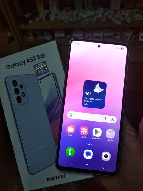Samsung Galaxy A53 5G Blue 128GB/6GB — Bakı