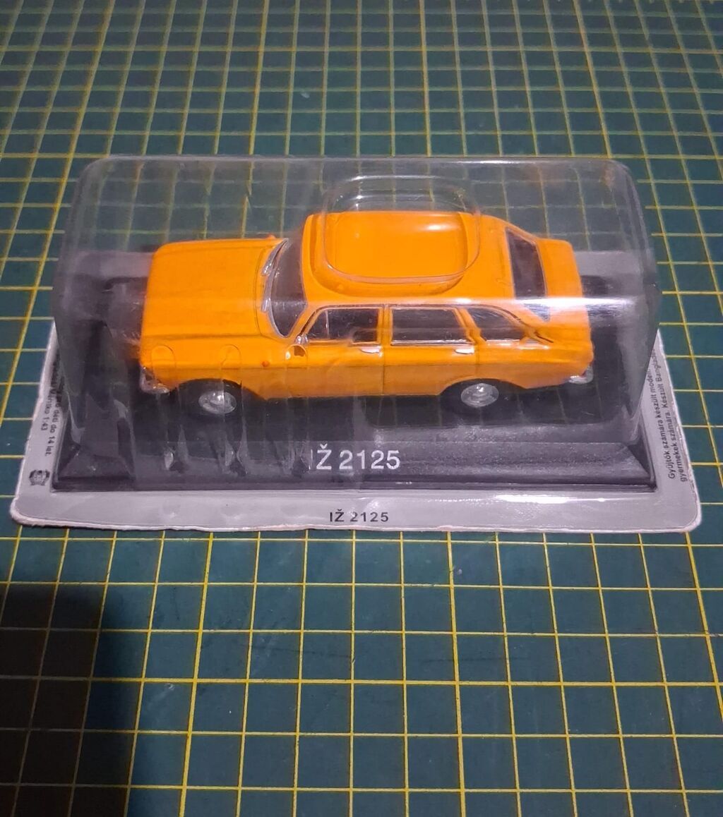 İZ 2125 1:43 Deagostini modeli. Almaniya üçün buraxılışıdır. Model — Modellar, Bakı