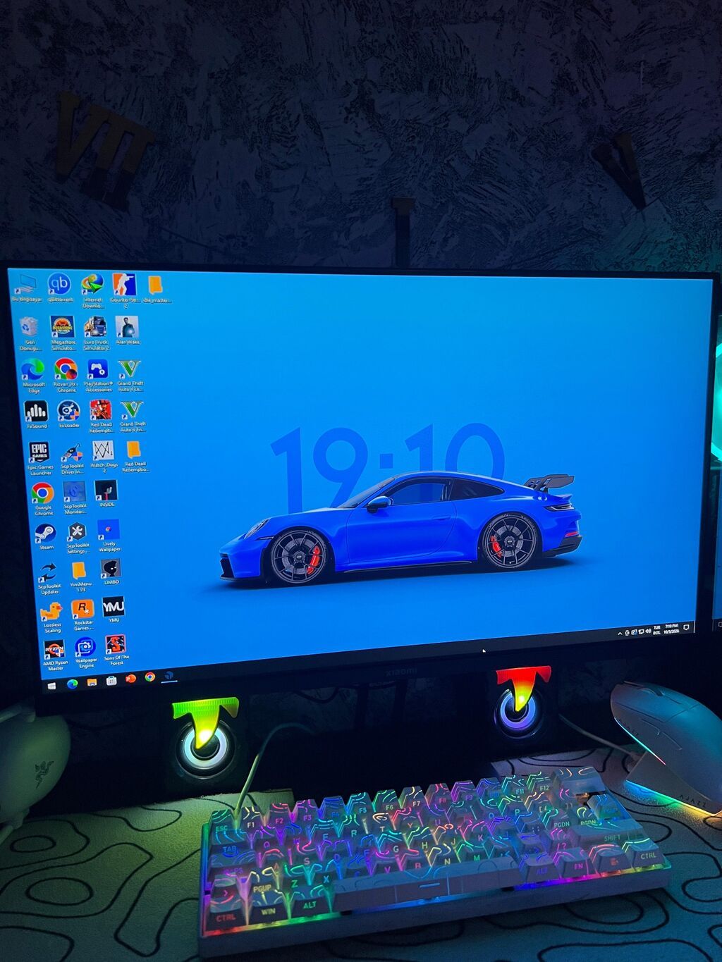 Tam Dəst Gaming PC / Ryzen 5 5600 + RX 6500 XT / Monitor, Siçan — Masaüstü kompüterlər, Sumqayıt (7)