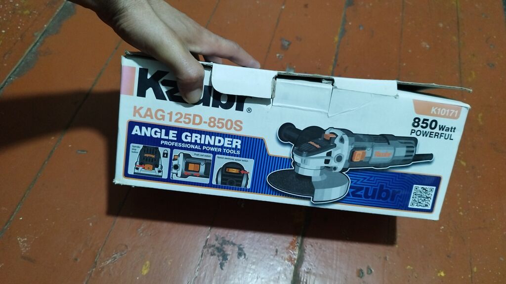Kedior KAG125D-850S bucaqslı daşlayıcı (Angle Grinder) - Güc: 850 — Zımpara maşınları, Masazır