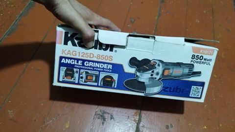 Kedior KAG125D-850S bucaqslı daşlayıcı (Angle Grinder) - Güc: 850 — Masazır