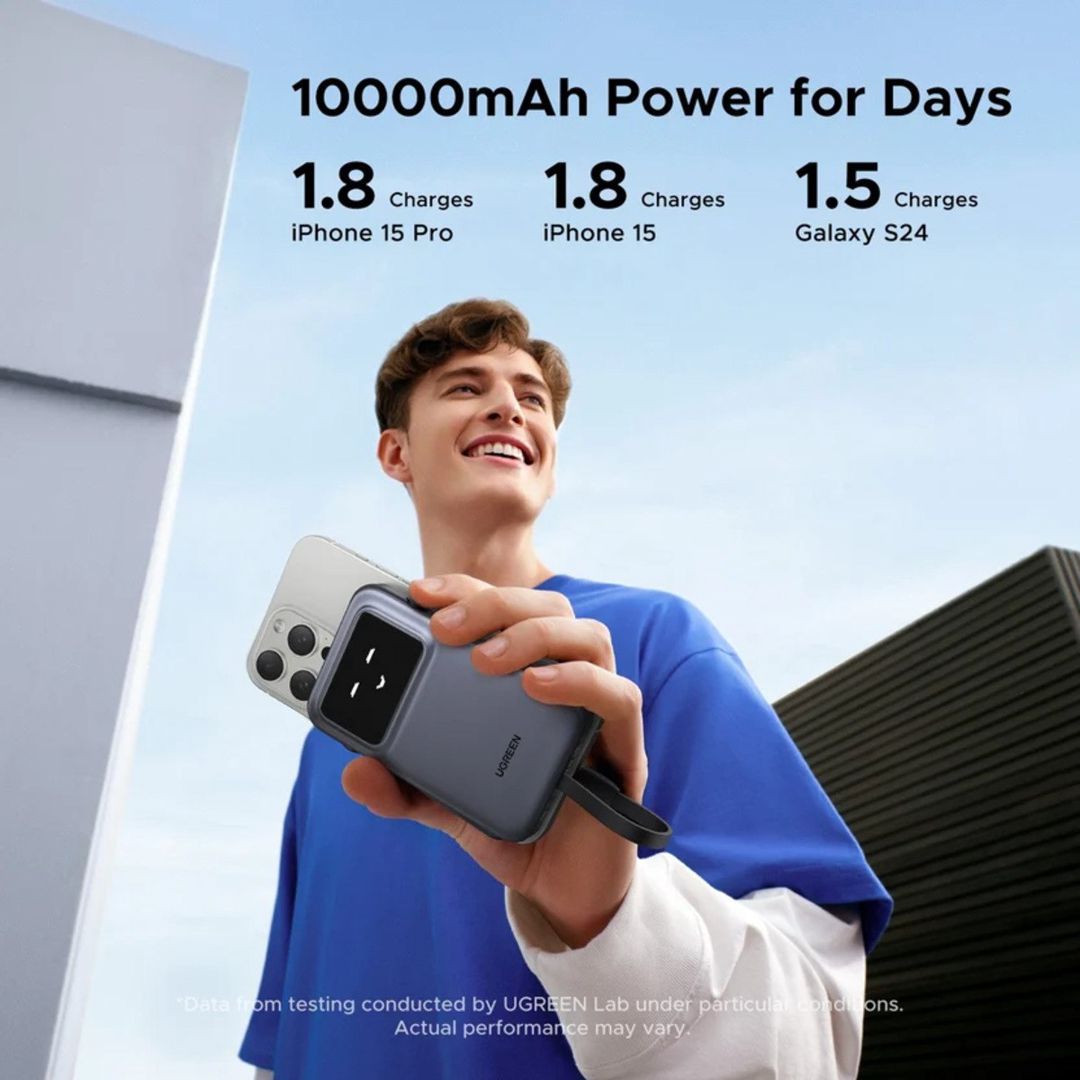 Powerbank Ugreen 10000mAh 30W Fast Charging — Smartfonlar, Bakı (5)