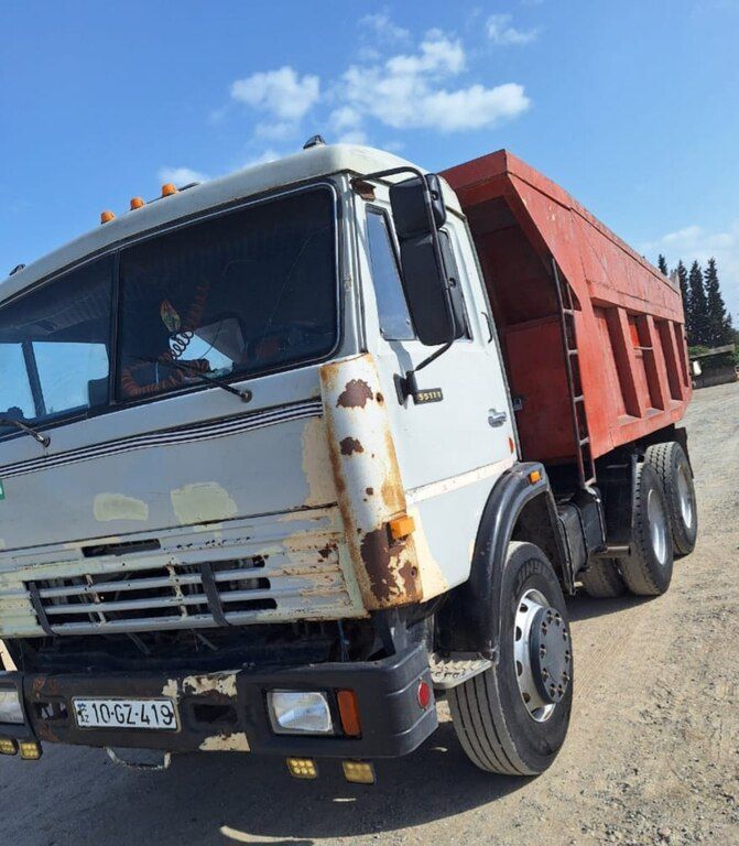 KamAz 55111, 11 L, 1983 il, 480 000 km 10-GZ-419 — Yük maşınları, Cəlilabad (4)