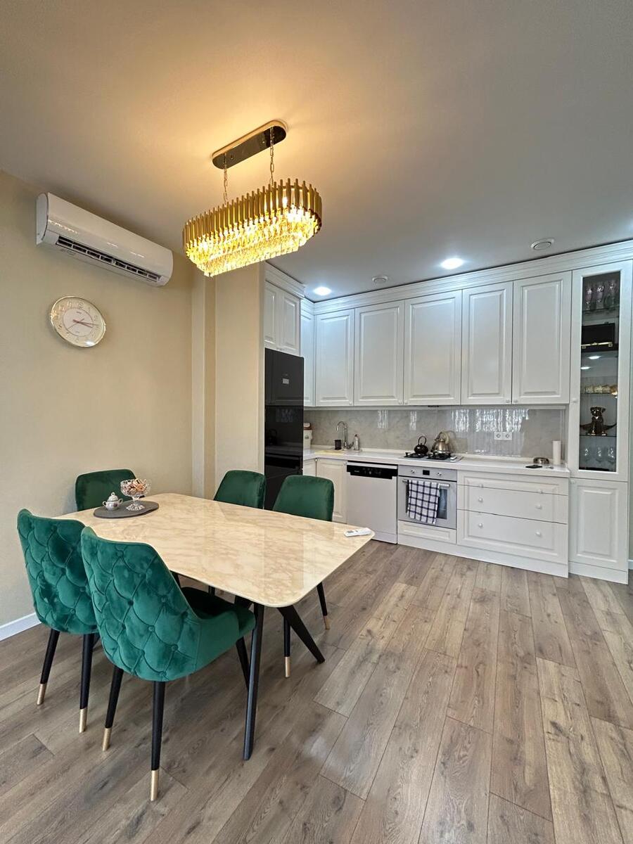3-otaqlı yeni tikili, Sənan Kərimov küç., 105 m² — Mənzil, Bakı (3)