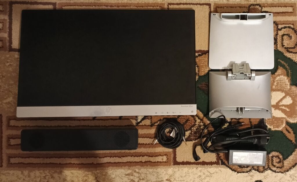 HP Pavilion 22xi monitor - Ekran: 21.5–22 düym diaqonal, nazik — Monitorlər, Şirvan (4)