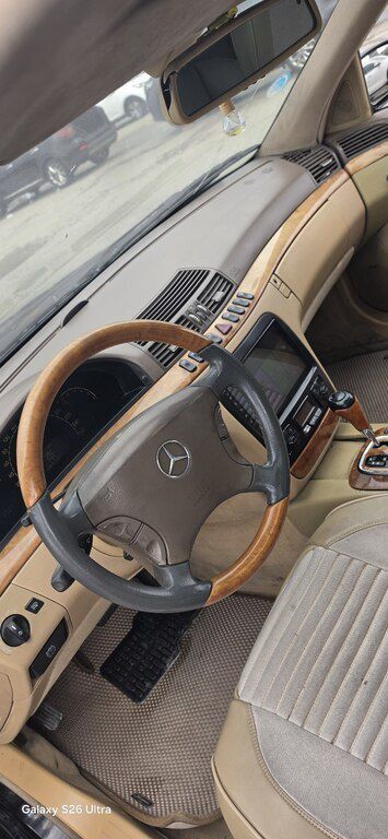 Mercedes S 500, 5.0 L, 1999 il, 567 890 km 88-DE-244 — Avtomobillər, Bakı (6)