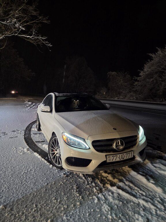 Mercedes C 300, 2.0 L, 2017 il, 180 000 km 77-UQ-771 — Avtomobillər, Göyçay (5)