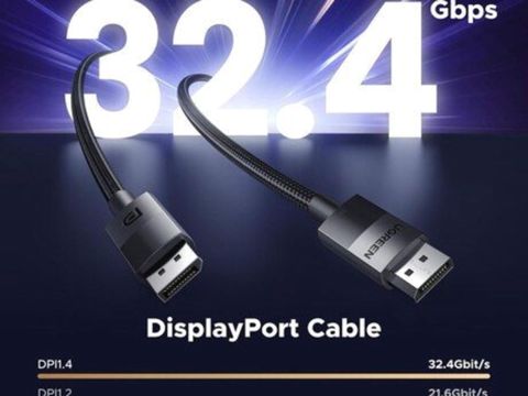 DisplayPort kabeli "Ugreen DP 1.4 Male to Male 3m" — Bakı