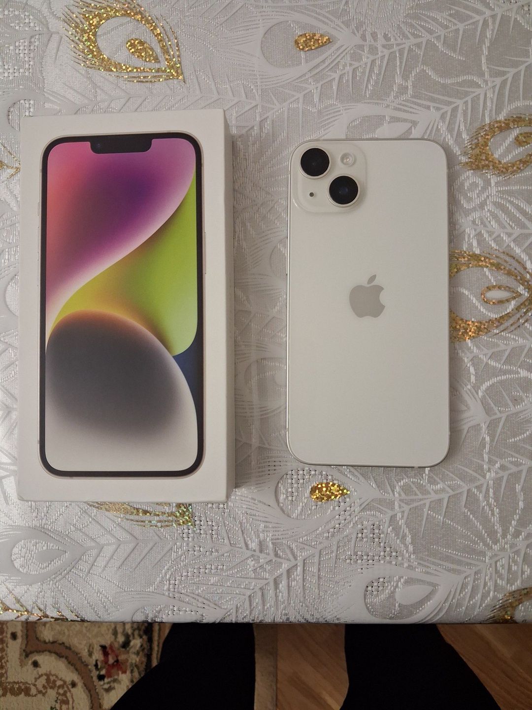 Apple iPhone 14 Plus Starlight 128GB/4GB — Smartfonlar, Bakı (2)