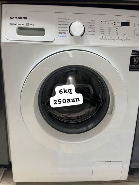Samsung paltaryuyan maşın – 6 kq - Brend: Samsung - Yükləmə həcmi: 6 — Bakı