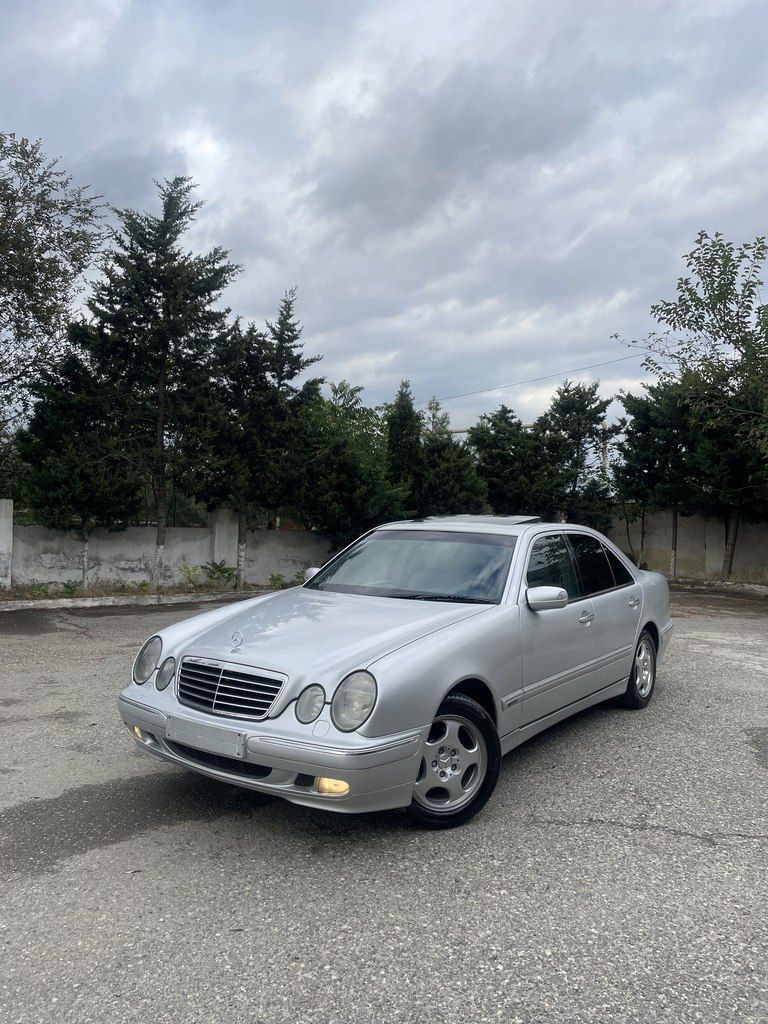 Mercedes E 240, 2.4 L, 1999 il, 410 000 km — Avtomobillər, Bakı (9)