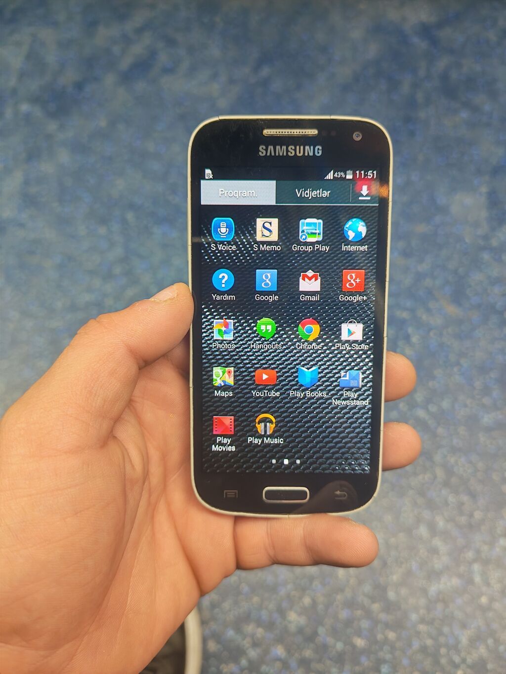 Samsung I9190 Galaxy S4 Mini, 8 GB, rəng - Qara, Sensor, Barmaq izi, İki sim kartlı — Samsung, Bakı (3)