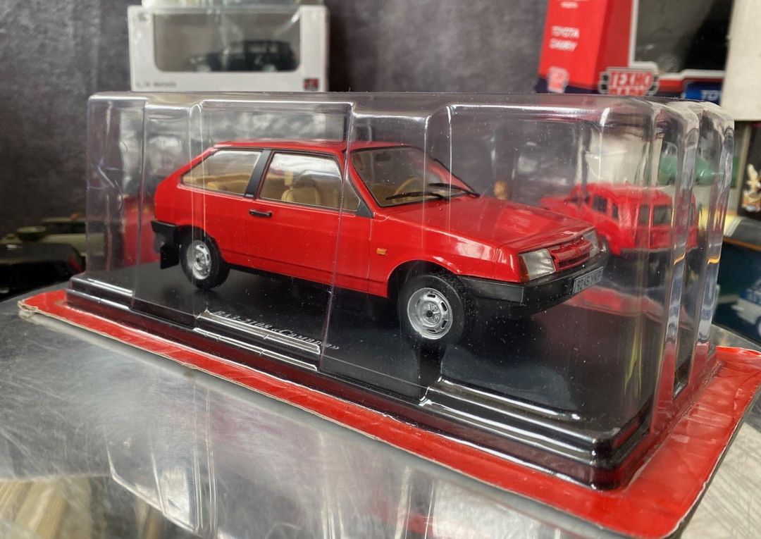 Коллекционная модель VAZ-2108 Samara Red 1988 — Kolleksiyalar, Bakı (3)