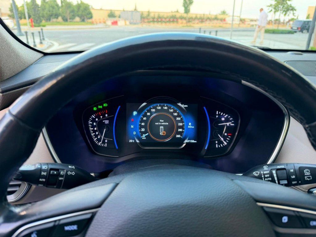 Hyundai Santa Fe, 2.0 L, 2018 il, 177 400 km 88-BS-945 — Avtomobillər, Bakı (12)