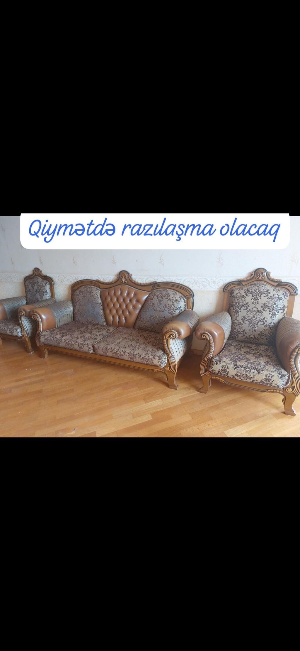 Material keyfiyyətli,möhkəm və səliqəlidir. Qiymətdə razılaşma — Divanlər, Bakı
