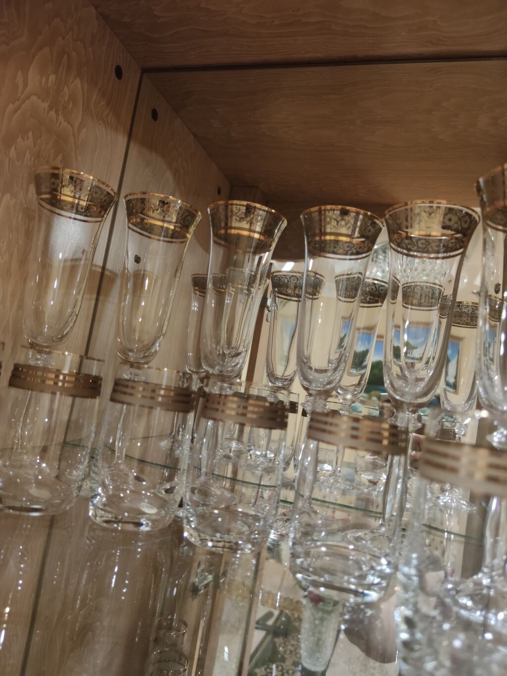 Qədəhlər, rəng - Qırmızı, Şüşə, 12 ədədli dəst, 200 ml — Süfrə qabı, Digah (4)
