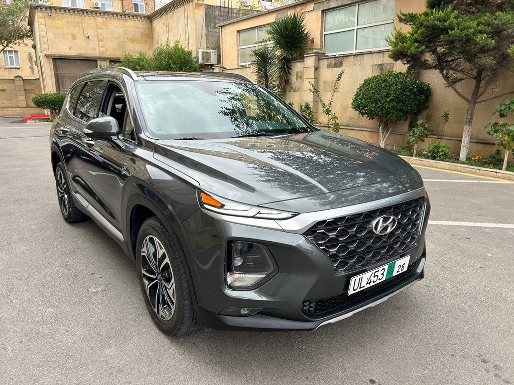 Hyundai Santa Fe, 2.0 L, 2019 il, 52 234 km — Avtomobillər, Bakı (2)