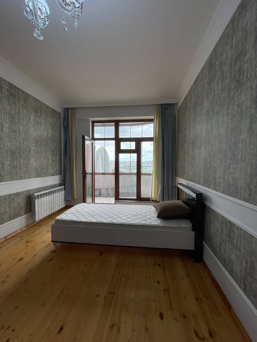 İcarəyə verilir 3 otaqlı yeni tikili 125 m² — Mənzil, Bakı (9)