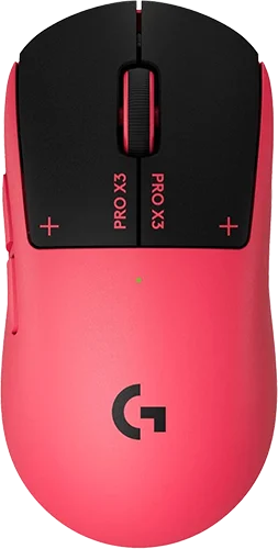 Logitech PRO X3 Superstrıke Magenta Eclipse Wireless Gaming Mouse — Bakı