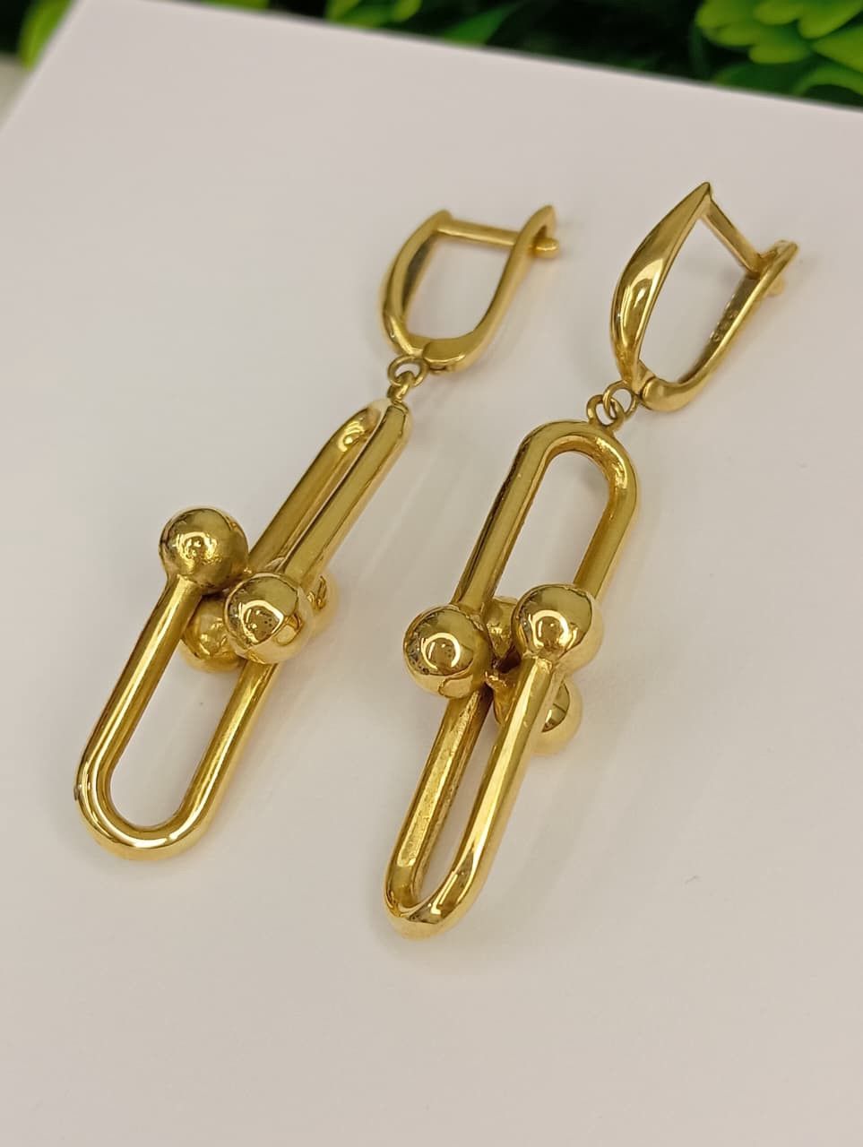 Qadınlar üçün sırğa 73258550, qızıl 585 əyar, 3.75 q — Mallar, Bakı