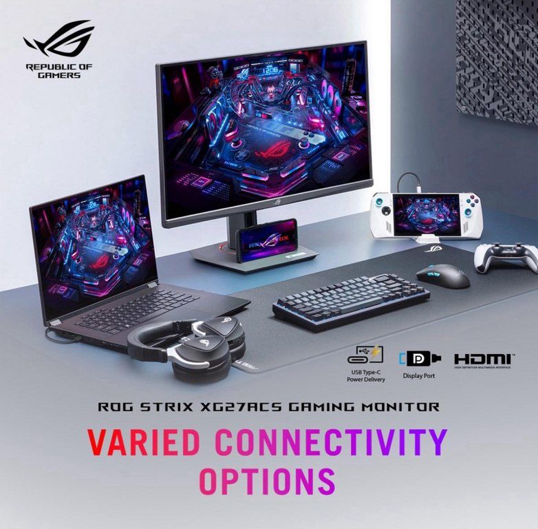 Monitor “Asus 27" ROG Strix XG27ACS IPS QHD 180Hz” — Kompüterlər və noutbuklar, Bakı (6)
