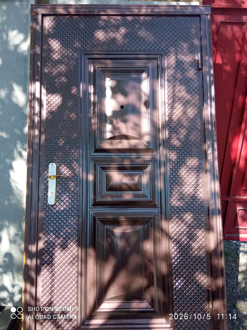 İşlənmiş Giriş qapısı Çərçivə ilə, Zəmanətsiz, Ödənişli çatdırılma — Pəncərələr, qapılar, balkonlar, Qəbələ