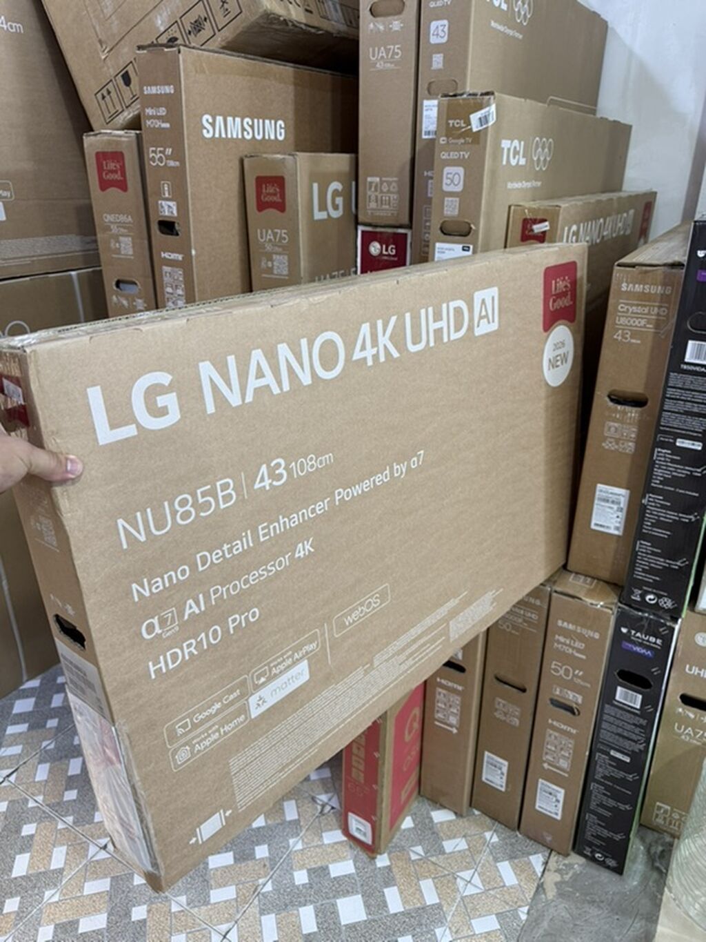 LG Nano 4K UHD AI televizor – NU85B, 43" (108 sm) Əsas xüsusiyyətlər — Televizorlar, Bakı (2)