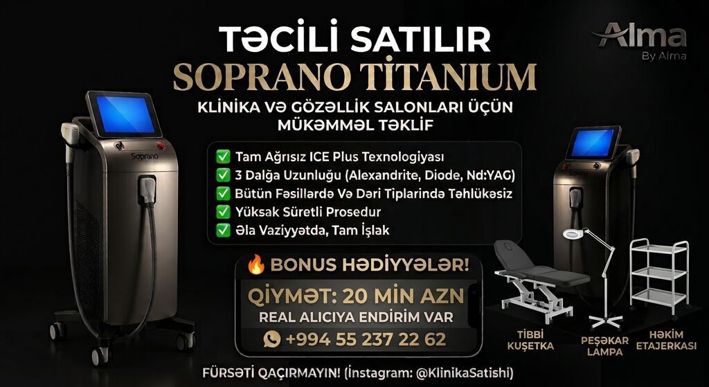 Epilyasiya üçün, Təlim keçirilir — Lazer epilyasiya aparatları, Bakı