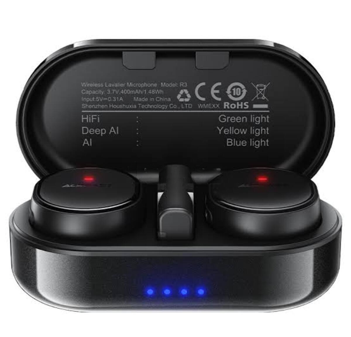 Mikrofon Acefast R3 simsiz yaxa mikrofonu — Elektronika, Bakı (3)