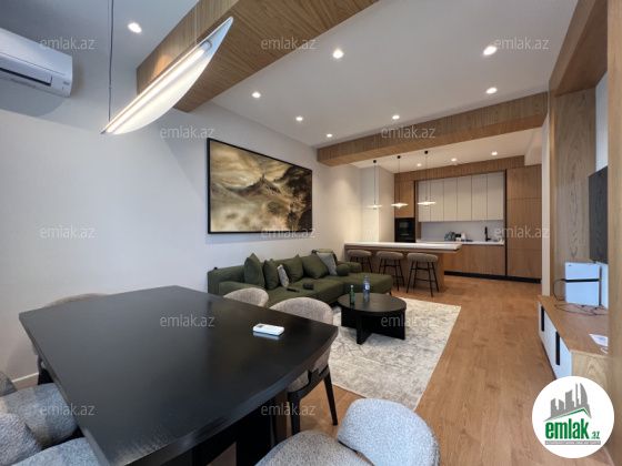 İcarəyə verilir 3 otaqlı 117 m² yeni tikili Bayıl — Mənzil (2)