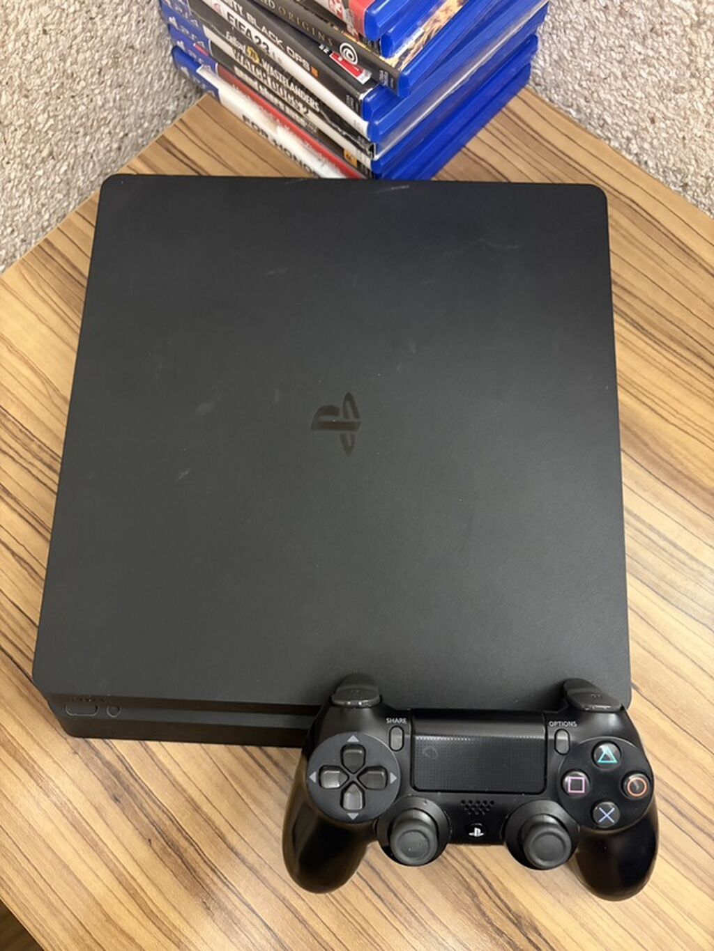 Ps4 slimlər Ps4 slim 500yaddaş 1org pult 100% hdd prasifka olunub 340m — Oyun konsolları, Masazır (6)