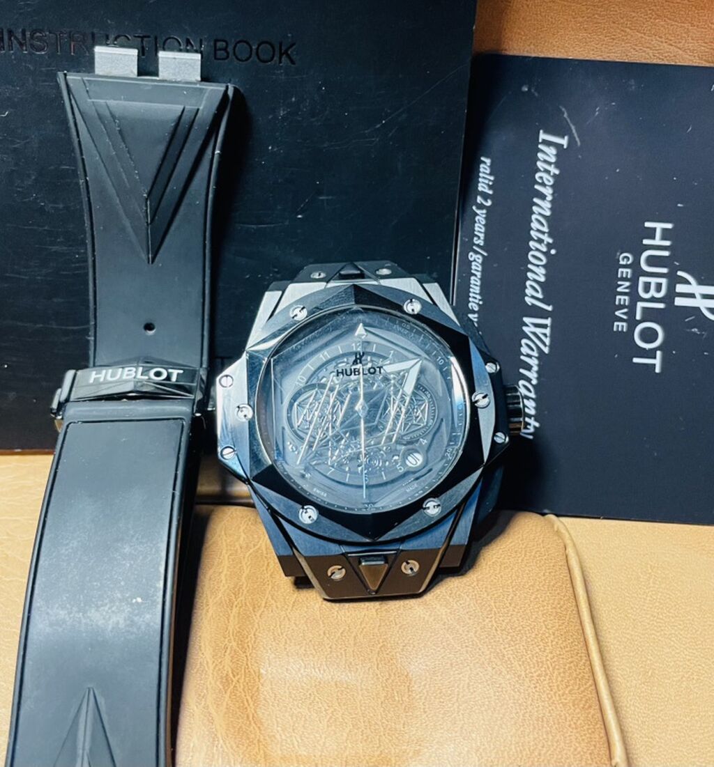Hublot Big Bang Sang Bleu (məhdud seriya) saatı Saat ideal saatdir her — Qol saatları, Digah (4)