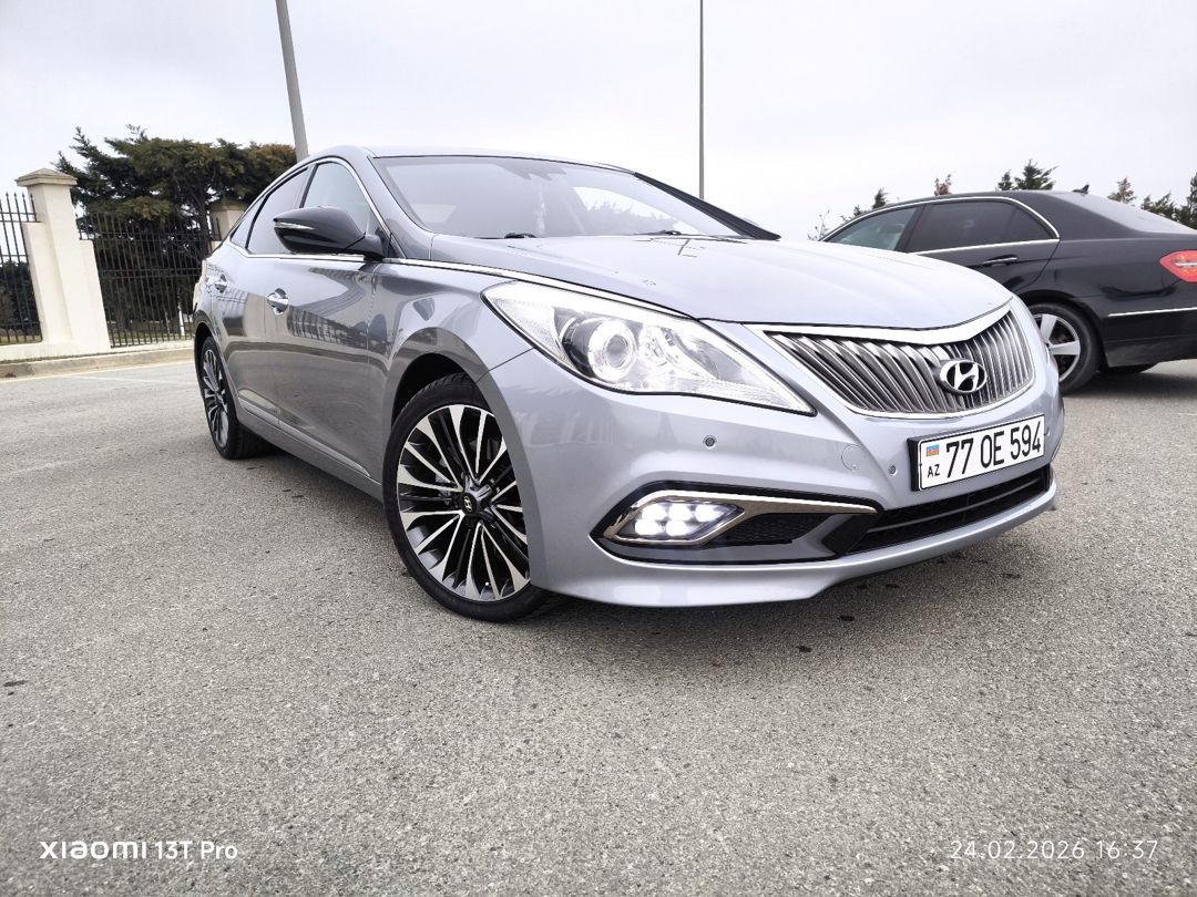 Hyundai Grandeur, 2015 il 77-OE-594 — Avtomobillər, Bakı (2)