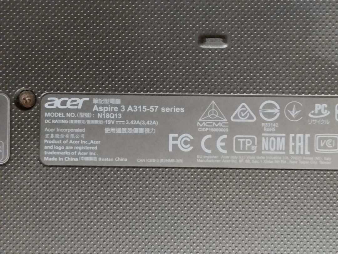 Acer Aspire 3 ssd lexar — Noutbuklar, Bakı (4)