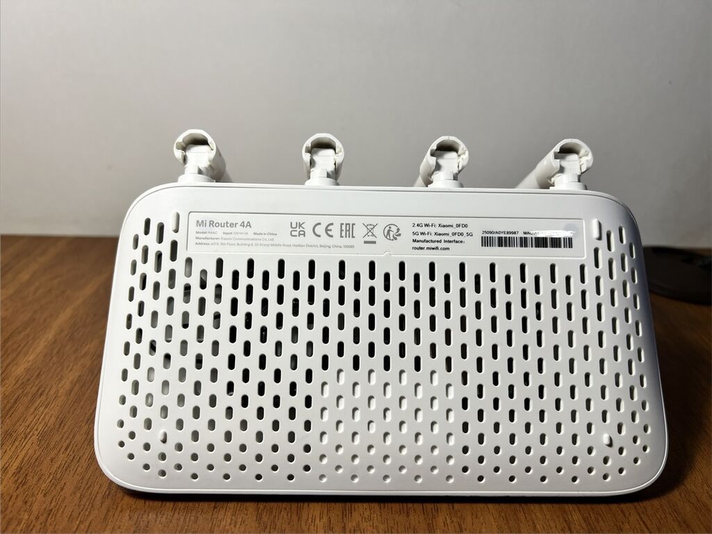Xiaomi Mi Router 4A – yeni kimidir, yalnız ev şəraitində istifadə — Şəbəkə və server avadanlığı, Bakı (3)