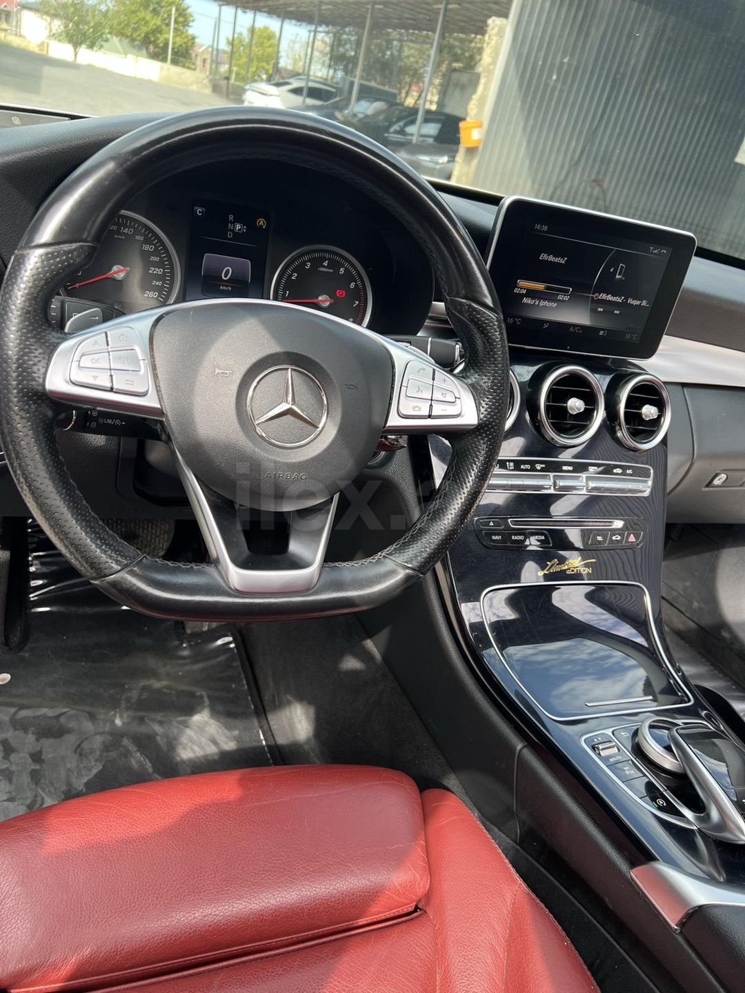 2015 Mercedes-Benz C 180, 1.6 L, 2015, 235,000 km — Avtomobillər, Bakı (9)