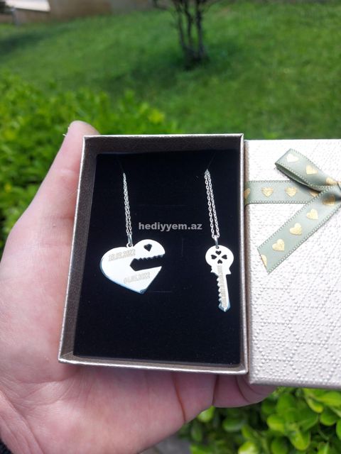 Gümüş Boyunbagi №a8 — Necklaces and chains