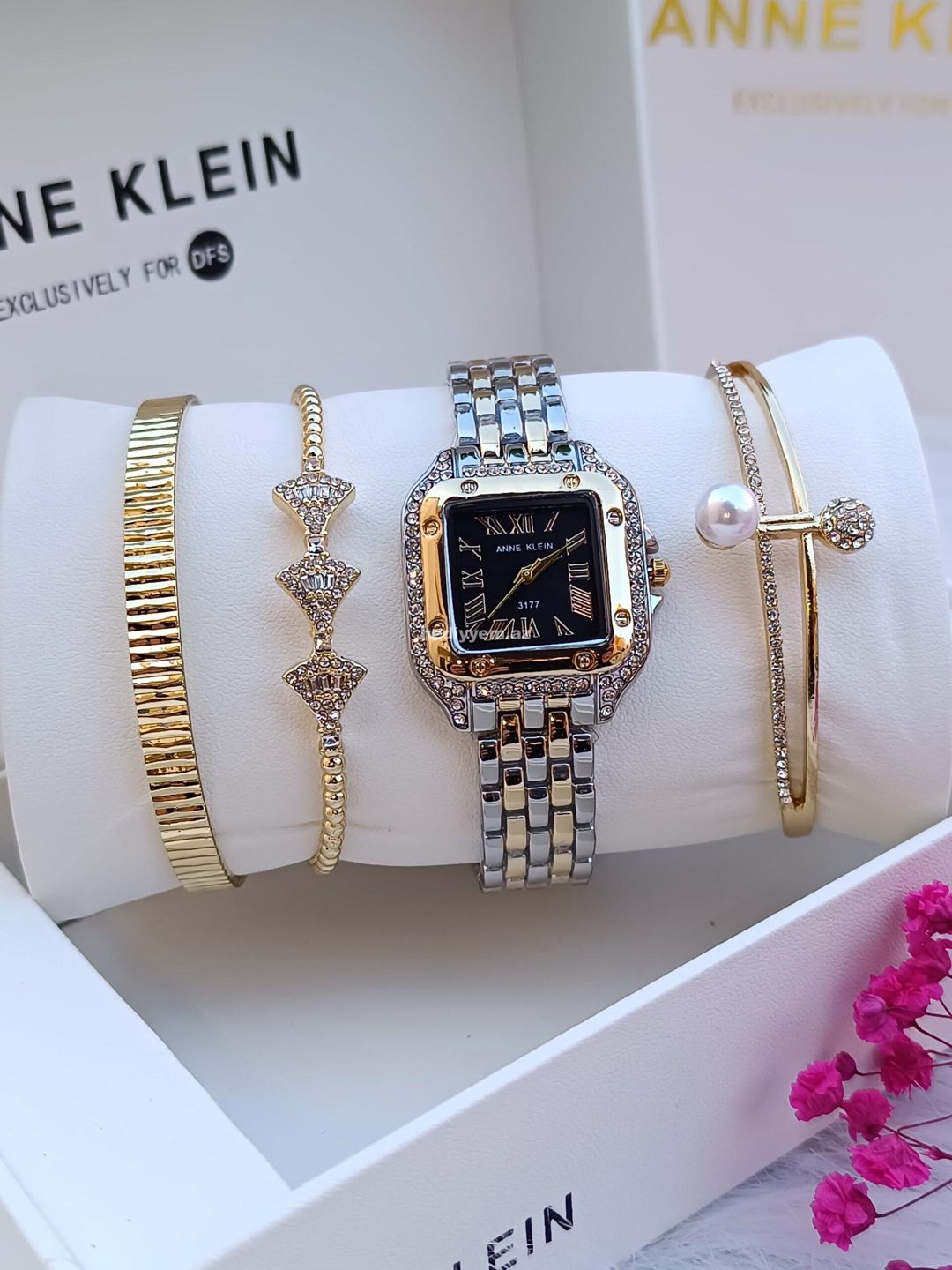 Anne Klein qol saat desti 0492 — Qol saatları, Bakı (2)
