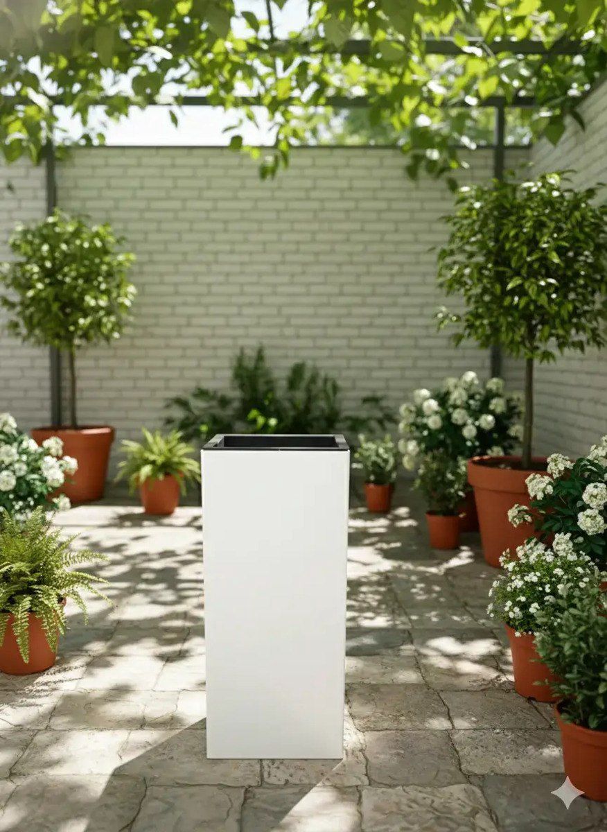 Fiberglass dibçəkləri — Bitkilər, Bakı (10)