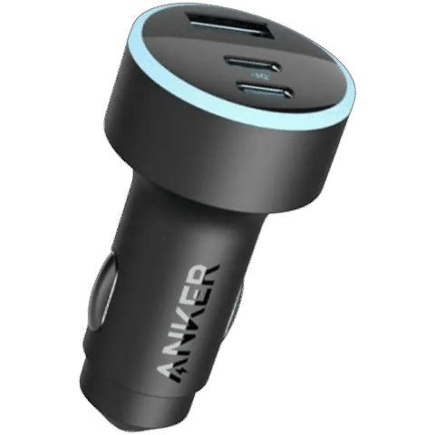 Charger Connector Car Anker 335 3 Ports A2736H11 Black (67W) — Bakı