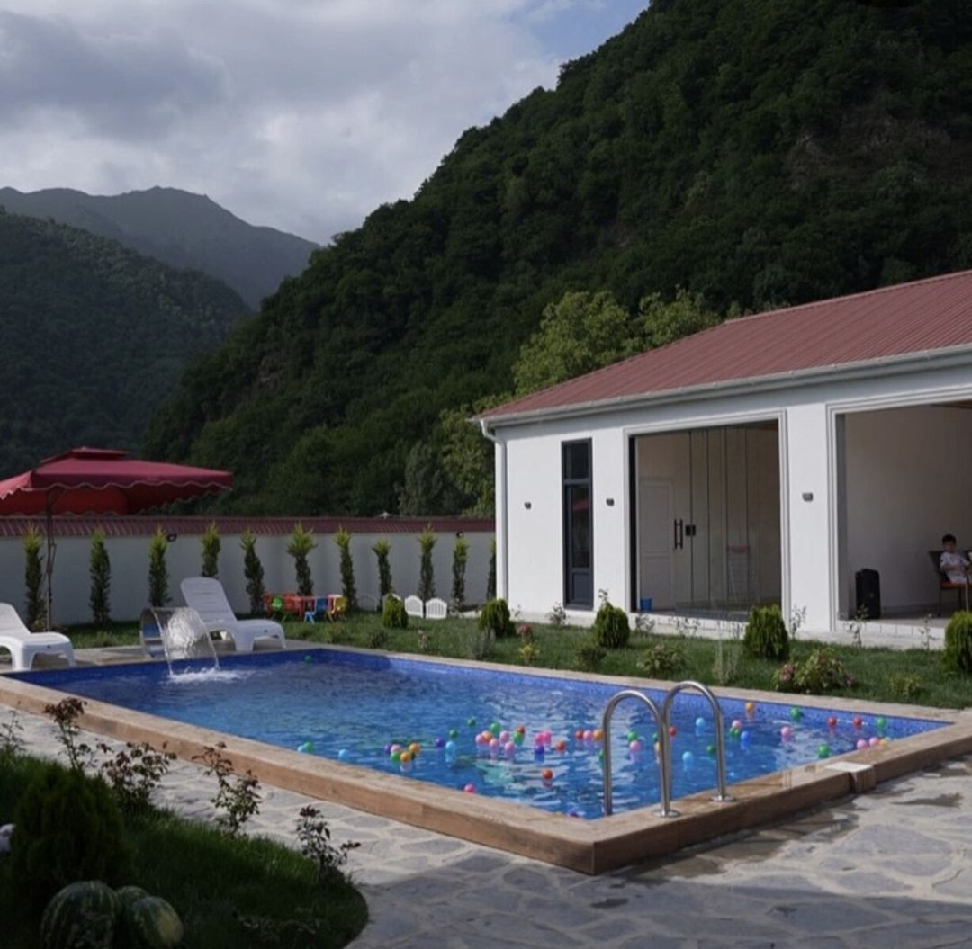 Bağ evi kirayə verilir, Qəbələ r — Ev, villa, Qəbələ (5)