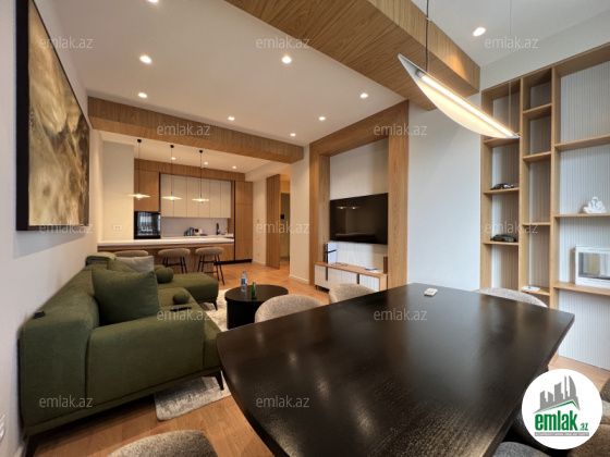 İcarəyə verilir 3 otaqlı 117 m² yeni tikili Bayıl — Mənzil