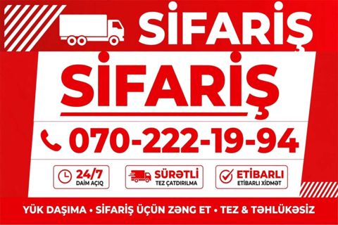 Yükdaşıma xidməti — 10 ₼ · Bakı · İş axtarıram Yükdaşıma xidməti — Bakı